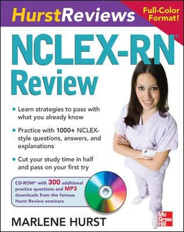 Used Hurst NCLEX-RN Review Tutorial Paperback by Marlene Hurst