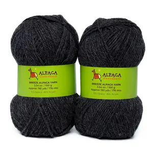 Blend Alpaca Yarn Wool 2 Skeins 200 Grams AS Worsted Weight