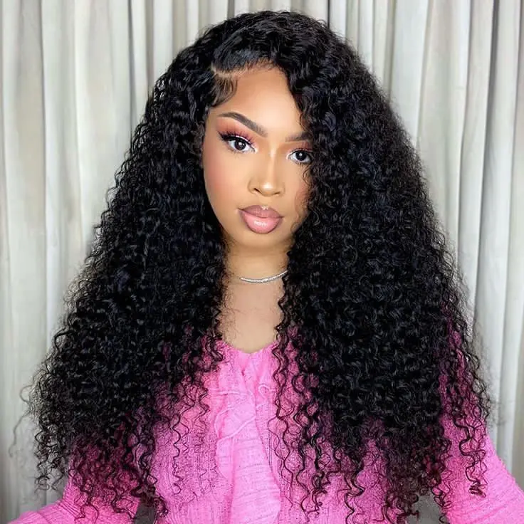 Lemoda 613 13x6 Lace Front Wig Human Hair 200% Density - View #7