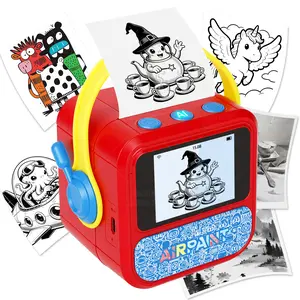 (NEW) 2026 Latest AI Printer – Portable Pocket Size Mini Sticker Maker with HD Display, Inkless Thermal Printer for DIY Creative Fun, Colouring Projects & Personalised Stickers