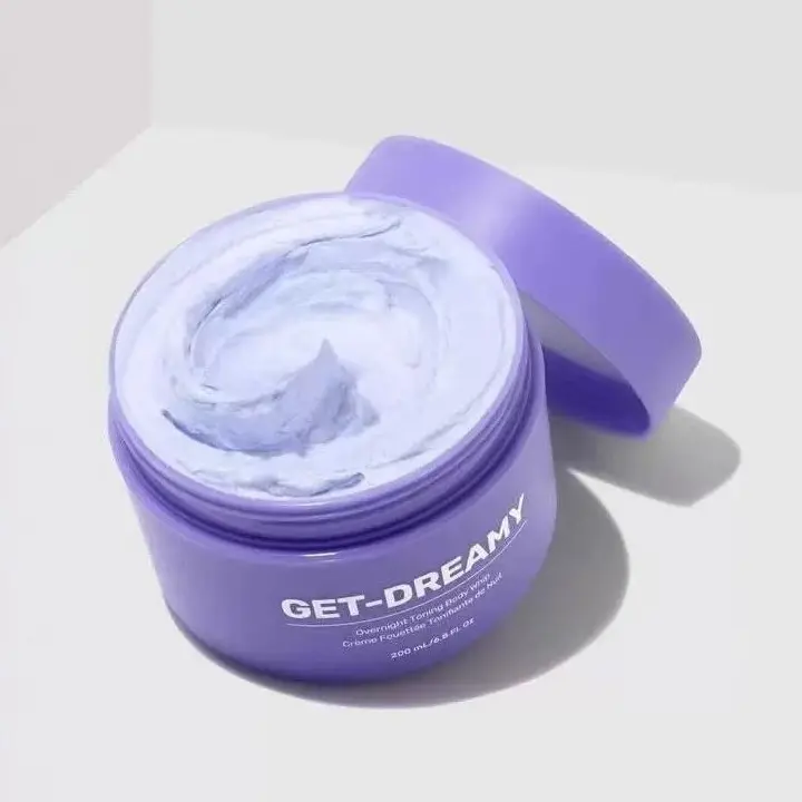 MAËLYS GET-DREAMY Overnight Body Whip Cream, Clinically Tested Skin Firming Lotion with Milk Thistle & Ginseng Rose Extract, Nourishing Gel to Improve Loose Body Skin
