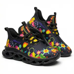 Women's Lightweight Breathable Sneakers - Non-Slip Rubber Sole, with Cushioned Insole