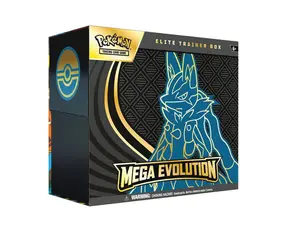 Pokémon Trading Card Game: Mega Evolution Elite Trainer Box- Lucario