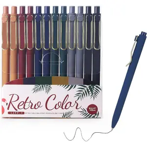 Writing Pens, Fine Point Smooth, Personalized Ballpoint Pens Bulk, Flair Teacher Pens, Black Ink 1.0 mm Journaling Pen, Aesthetic  School Office Supplies for Note Taking