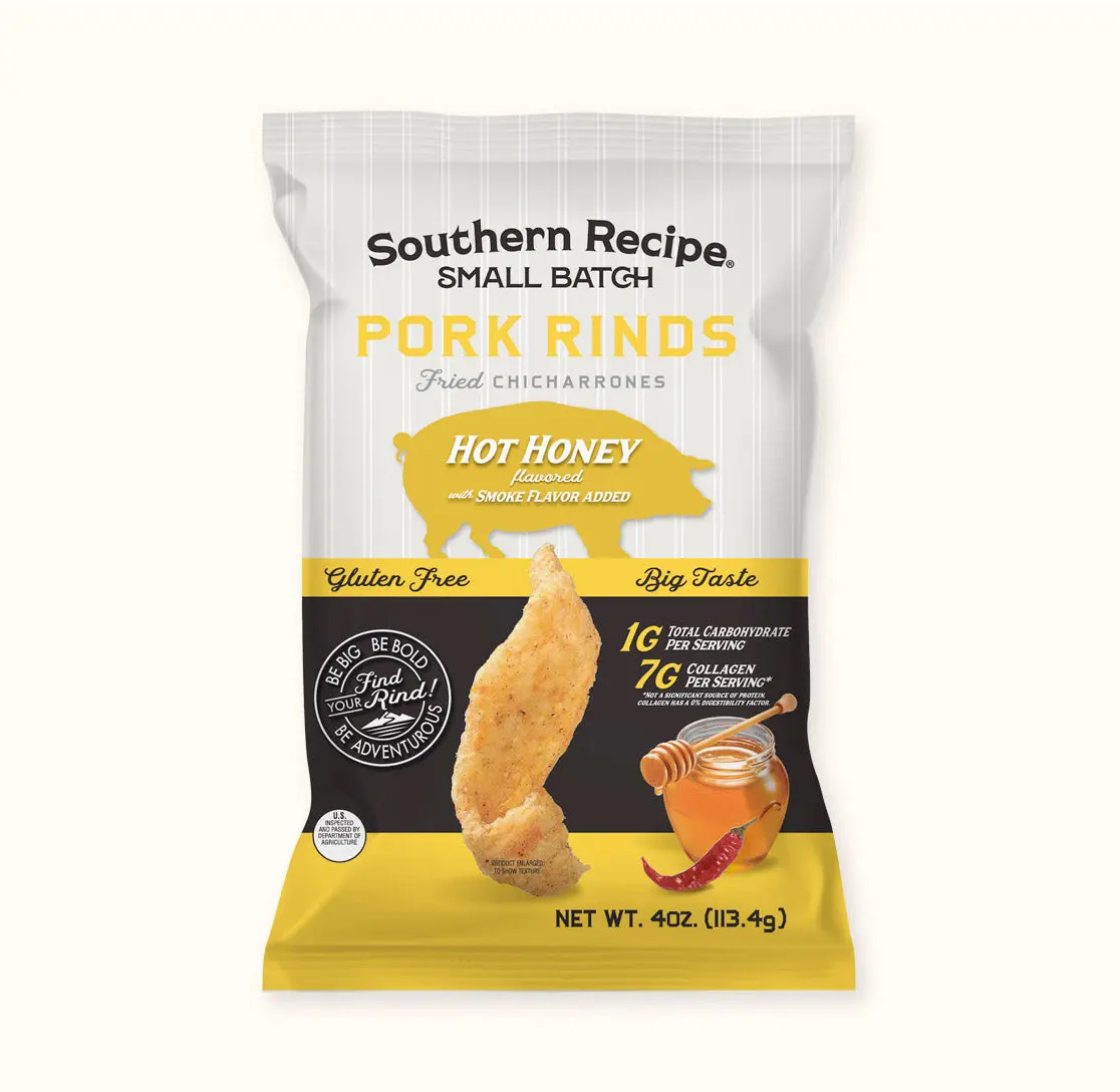 Hot Honey Dessert Pork Rinds Hot Honey Dessert Pork Rinds