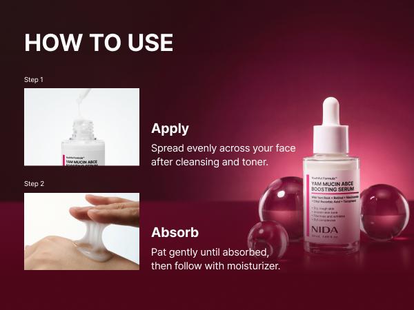 NIDA Yam Mucin ABCE Boosting Bundle
