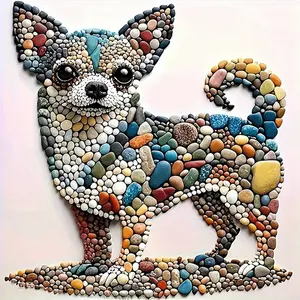 1PCS Diamond Painting Kit Chihuahua Dog Mosaic Art Craft DIY Home Decor Gift for Adults Kids Handmade C