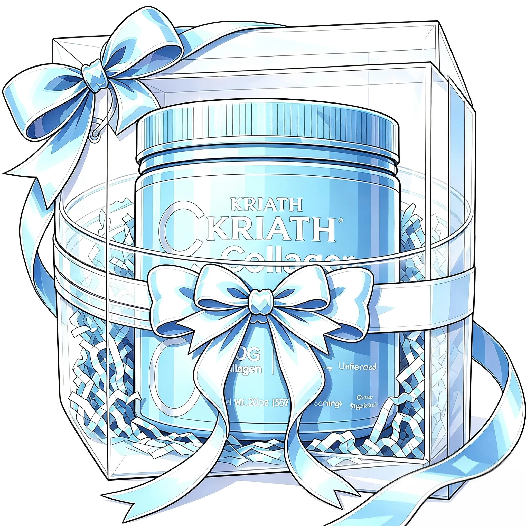 Collagen Powder，20oz，Unflavored and Mixes Easily