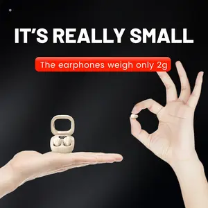 Invisible Sleep Earphones Ultra Min In Ear Wireless Bluetooth Earphones, Suitable for Sports HD Stereo Low Latency Dual Noise Reduction Sleep Game Mode tiktokshopspringglowup