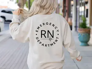 Gildan Emergency Department Shirt for Nurses - Soft Breathable Cotton Top for Everyday Wear - RN Gift Tee for New Nurses - All Seasons Fit