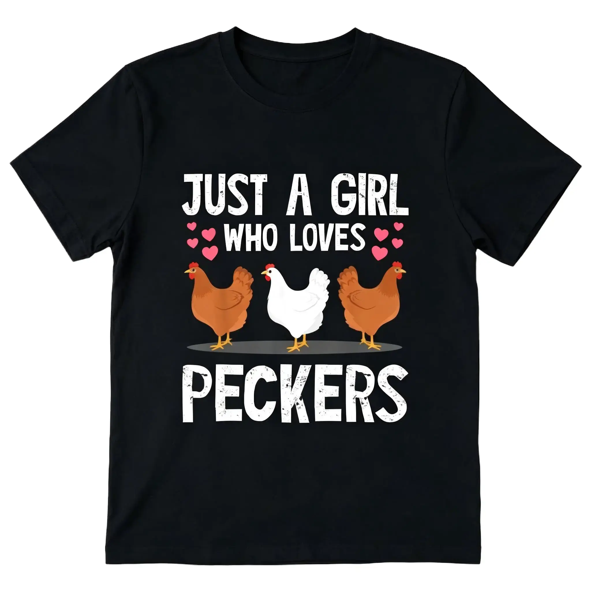 Women's Funny Chicken Owner Art T-Shirt - Comfortable Fit Tops for Lady Chicken Lovers, Casual Clothes for Female Farmers, Shortsleeve