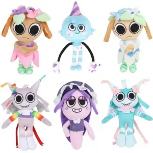 Dandy's World Bassie Plush Dandys World Silly Astro Plushie Cute Cosmo Stuffed Doll Room Decor Toy Kids Birthday Gift