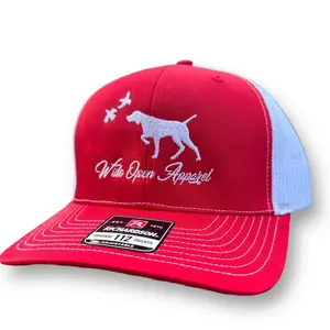 Pointer Embroidered Wolf Pack Hat