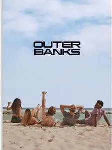 Art Outer Banks Aesthetic Posters Painting Wall Art Poster for Bedroom Living Room Decor