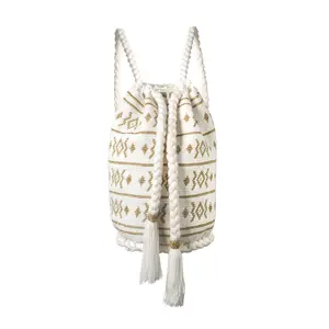 Tula Wayuu Gold Luxe Mochila