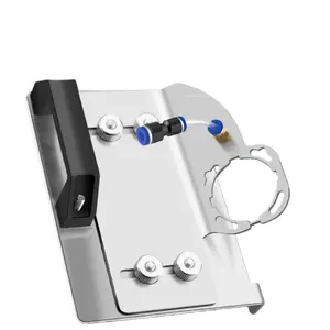 45 degree ceramic tile chamfering tool, angle grinder bracket for cutting 45 degree ceramic tiles, 100 type universal 45 degree ceramic tile chamfering bracket angle grinder