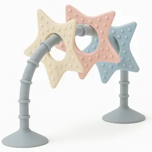 Stick 'n' Play Sensory Star Toy and Teether