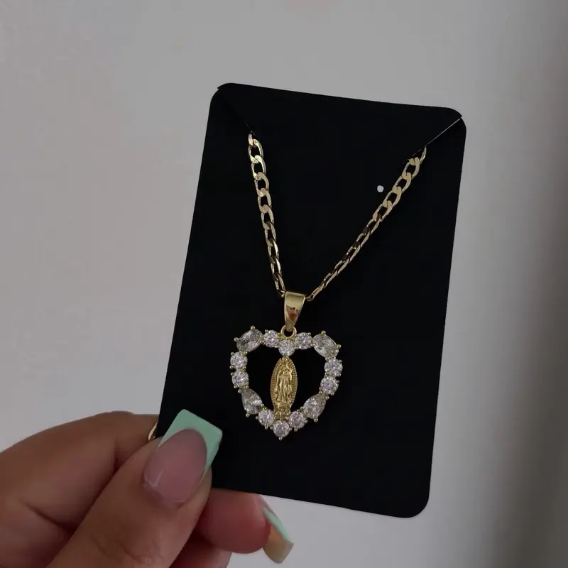 Virgencita 14k necklace