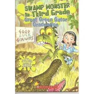 USED-Great Green Gator Graduation (Swamp Monster in Third Grade, Volume 4) by Debbie Dadey (Paperback)