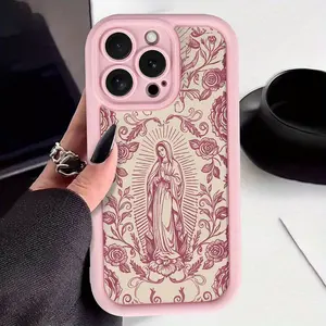 Pattern TPU Shockproof Full-Body Protective Case for iPhone 17 Air 16 15 14 Pro Max 13 12 11 X XS Plus Perfect Birthday and Christmas Gift for Couples, Daughters, Girlfriends, and Teen Girls