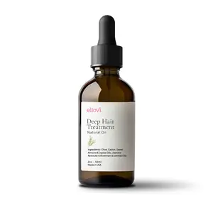 Ellovi 6-Ingredient Deep Hair Treatment | All Hair Types | Nourish + Restore Hair Health 2oz