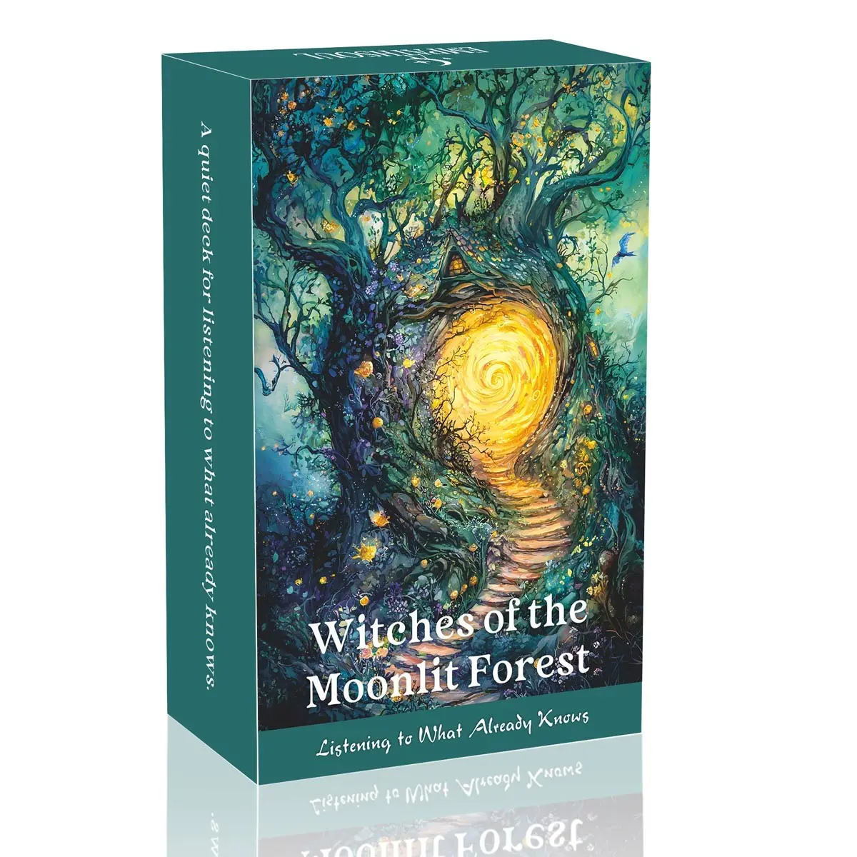 54 Cards Set,Witches of the Moonlit Forest Oracle  Card Game, 13x8 Cm, Listen to Known Things Tarot Deck, Tarot Card Decks, Cards Games, Card Game Sets