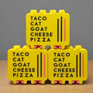Taco Cat Goat Cheese Pizza Card Game Box | 3D Printed Organizer