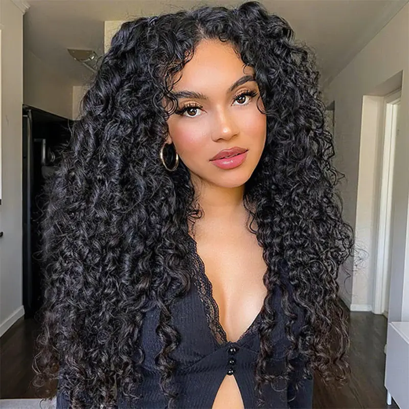 [New In] ISEE HAIR Messy Kinky Curly & Burmese Curly Human Hair Bundles 10A Grade 1 Piece(100+5g) Natural Black Hair Extensions Curly Hair for Summer Vacation Look, Burmese Curly Bundles #SummerWins #DealsForYouDays summer hairstyles