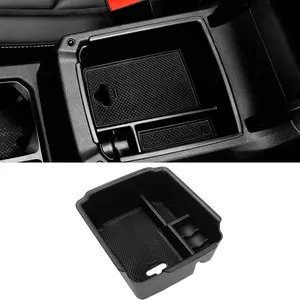 Center Console Organizer Tiguan 2018-2024, for VW Taos Console Organizer Tray 2022-2024, Compatible with Volkswagen Tiguan Middle Storage Box Taos