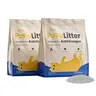 PetPivot PoPoLitter No-Stick Hard Clump Mineral Clay Cat Litter for Auto Scoop & Automatic Litter Boxes, Fast Firm Clumps, Probiotic Odor Control, Low Dust, Made in USA, 30 lb (2 x 15 lb Bags), SohoChic