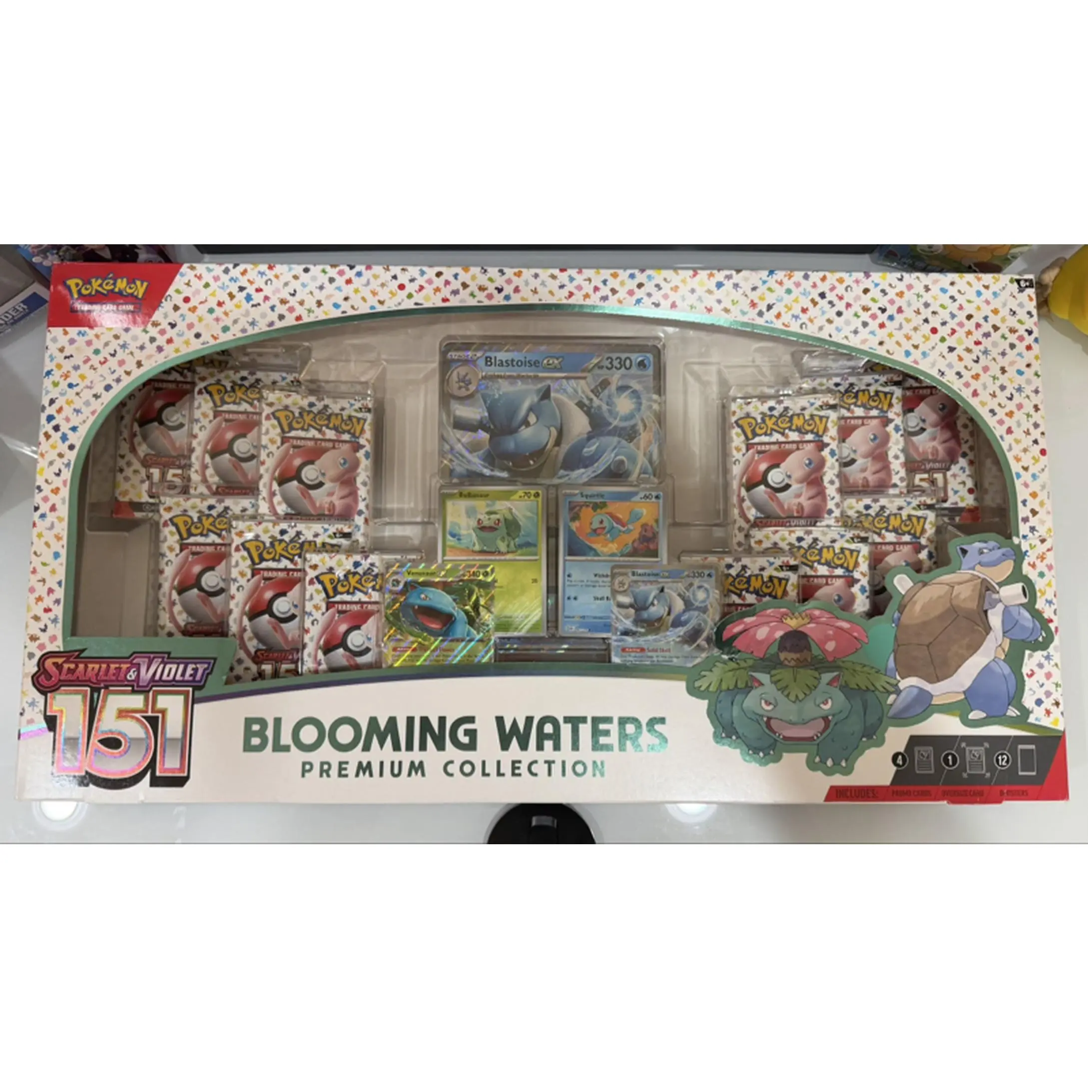 Pokémon Scarlet & Violet 151 Blooming Waters Premium Collection Non-Sports Trading Card Game TCG Set