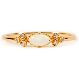 925 Sterling Silver Rings for Women, 18K Gold Plated Stacking Pinky Rings, Gifts for Women