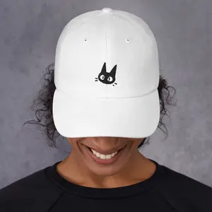 Kiki Cat Embroidery Anime Manga Embroidered Dad hat