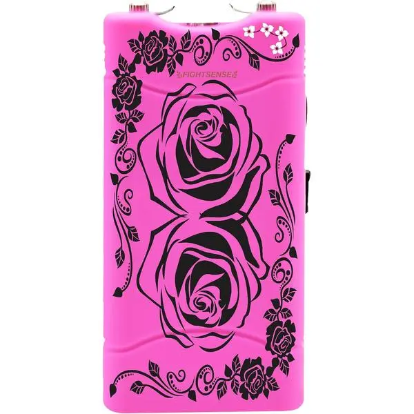 FIGHTSENSE Compact Rechargeable Standard Torch - Zebra Pink Portable Lighting Device for Home Improvement