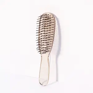 Professional Anti-Static Hair Brush, Layered Exfoliating Comb, Pain-Free, Dry and Wet Use, Suitable for All Hair Types, 1pc