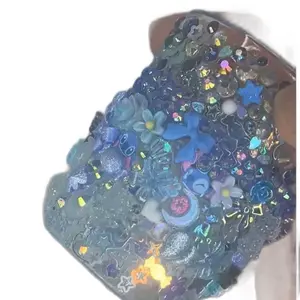 Junk Shot Glass with Colorful Decorative Elements and Unique Design