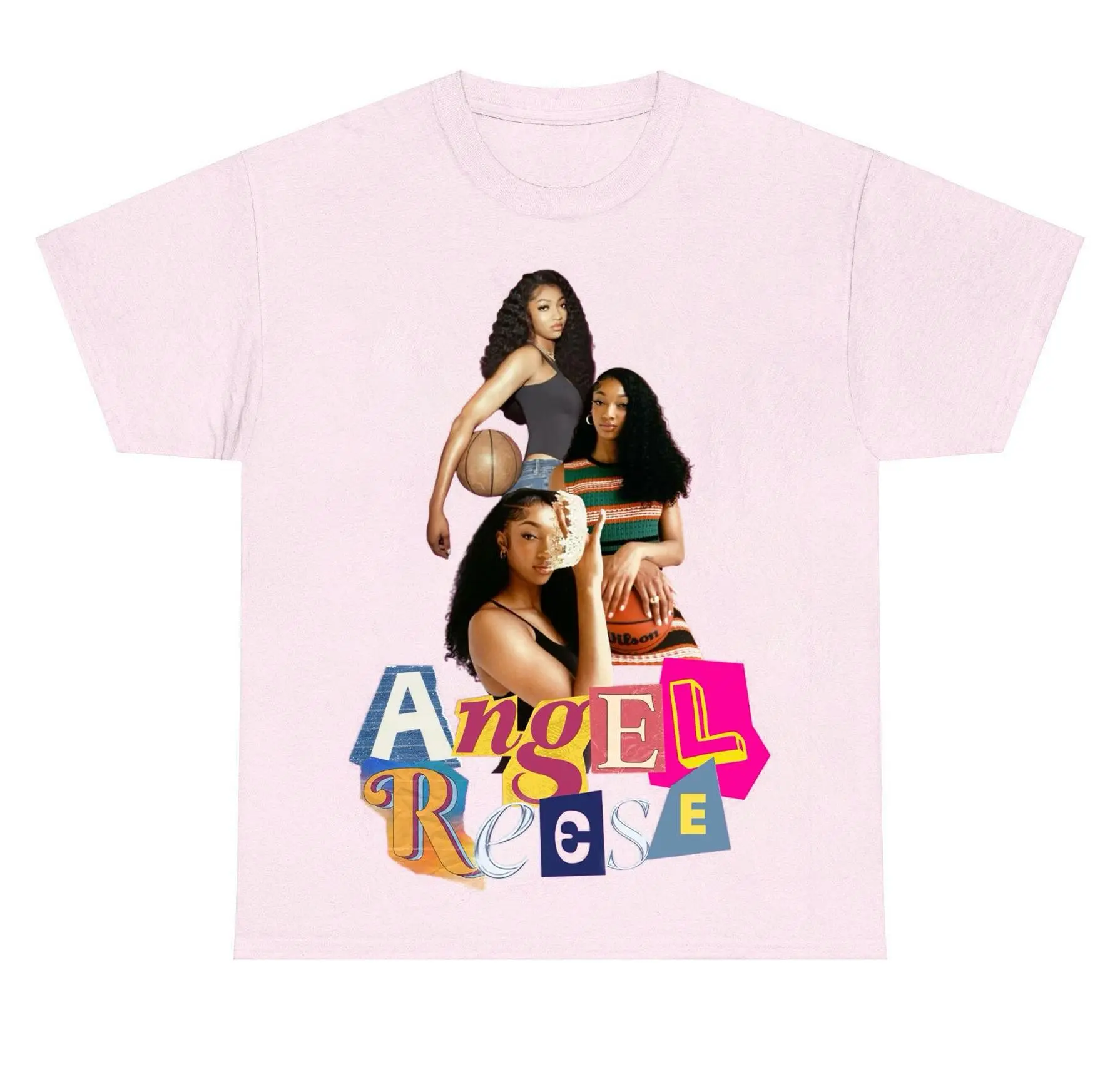 Angel Reese Graphic Tee Women Basketball Shirt HY1093
