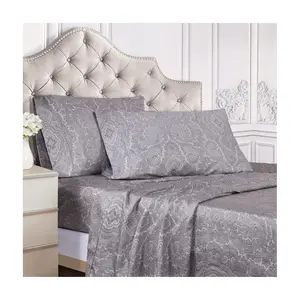 Superior Paisley Cotton and Polyester Blend Shet Set, Twin XL