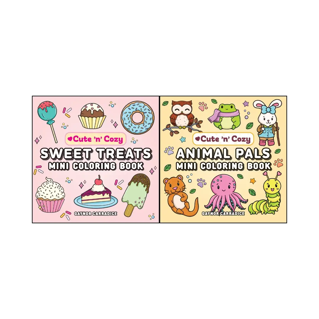 Mini Coloring Book Bundle