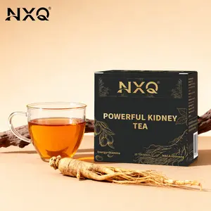 NXQ Powerful Kidney Tea - Kidney Detox Rich in Zinc & Trace Elements 9-Herb Blend for Liver Protection Digestive Support & Lung Detox 100% Natural Ingredients