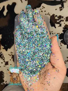 "X.O.X.O Gossip Girls" / Custom Mix Glitter / Grey Chunky Mix / Tumbler Glitter / Chunky Glitter / Teal Glitter Mix