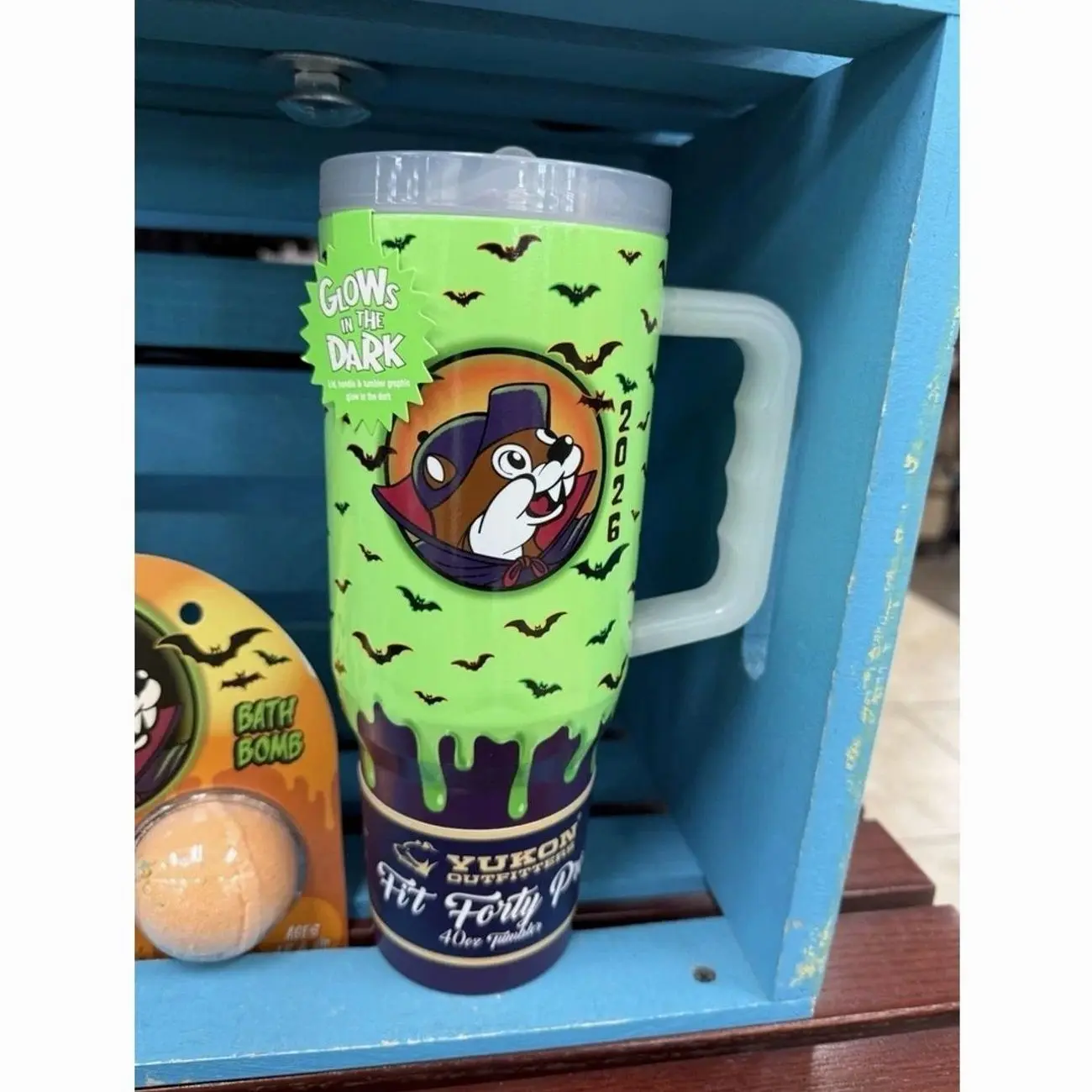 2026 NEW Buc-ee’s Halloween N' The Dark Tumbler 40oz With Handle