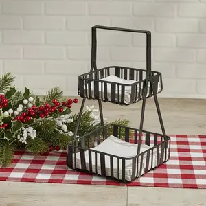 Blackspence Double Napkin Holder