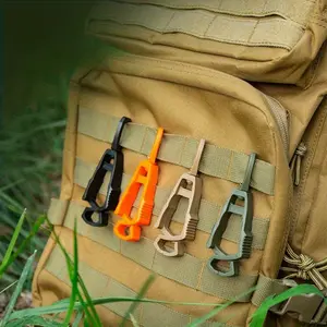 5pcs/set Molle Bag Accessories, Outdoor Multifunction Hooks, Glove Clip, Hanger, Safety Work Glove Guard, Hiking Camping Hunting