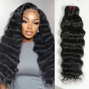 [WE HEART]Burmese Natural Wavy Human Hair Bundles Cambodian Remy Virgin Hair Natural Color Soft Full