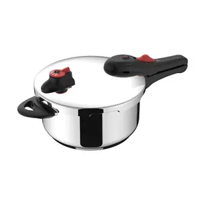 SUPOR 4L Stainless Steel Pressure Cooker 22cm - High-Pressure Stew Pot for Fast Cooking