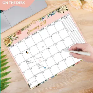 Wall Calendar 2026-2027, 18 Month Large Desk Calendar from January 2026 to June 2027 14.5" x 11.8" Monthly
