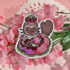 (Strawberry Hug) Princess Bon-Bon! ~ Pixie Dust Glitter Sticker