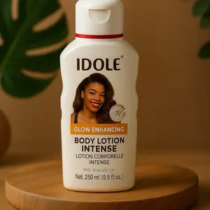 Idole intense body lotion with avocado for face