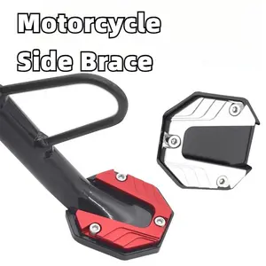 Car Decoration Motorcycle Footrest Base Modification Widening Electric Scooter Pedal Motorcycle Side Support Thickening Durable Parts Universal Type